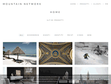 Tablet Screenshot of mountainnetwork.it